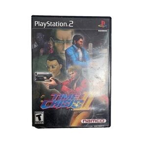 PlayStation2 PS2 Time Crises 2 Namco Vintage 2001 Video Game!